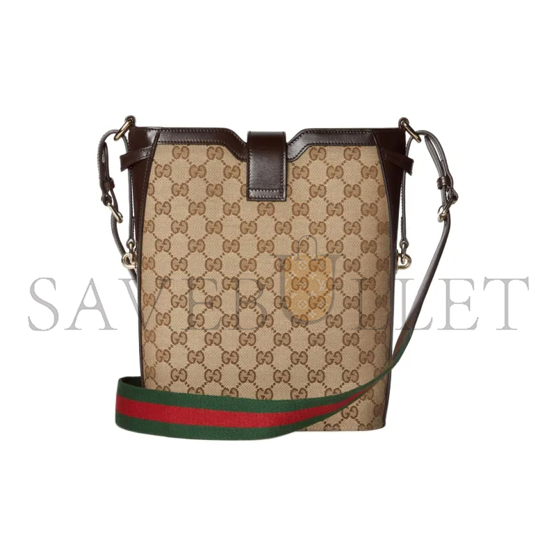 G*u*i original gg medium bucket bag 782911f (26.5*21.5*8cm)